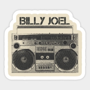 Billy Joel / Hip Hop Tape Sticker